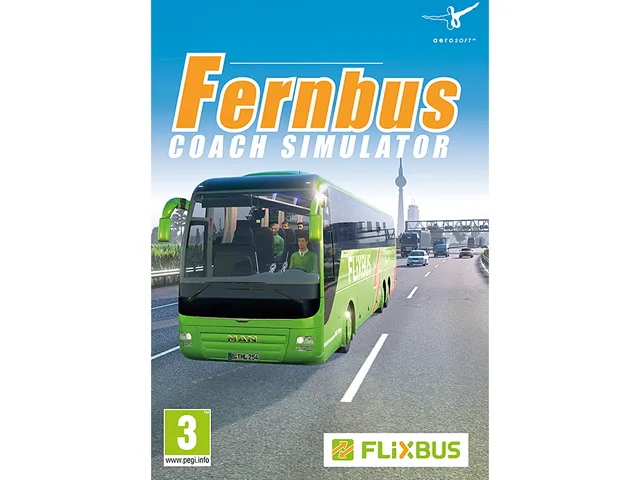 Aerosoft GmbH Aerosoft GmbH 44769 Fernbus Simulator Platinum Edition downloadable game — product photo