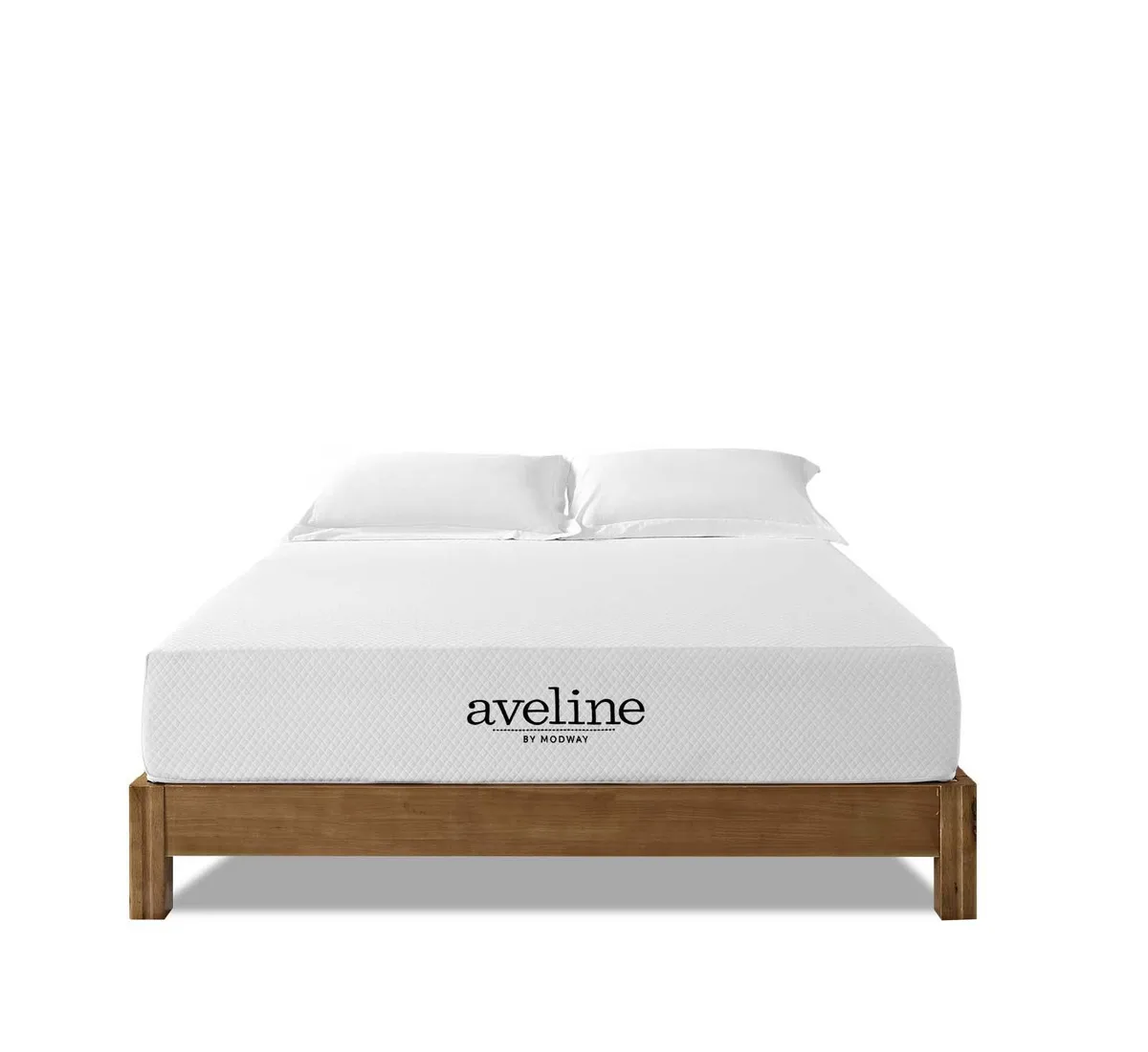 Modway Furniture Modway Furniture Aveline California King 10" Gel Memory Foam Mattress White 84x72 — product photo
