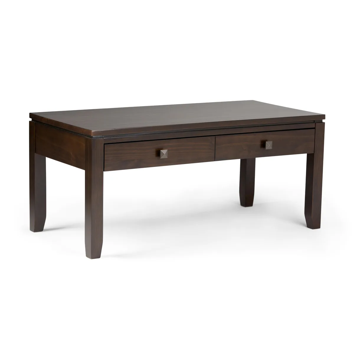 tuphen tuphen Cosmopolitan Coffee Table Mahogany Brown 42 x 20 x 18.5 in — product photo