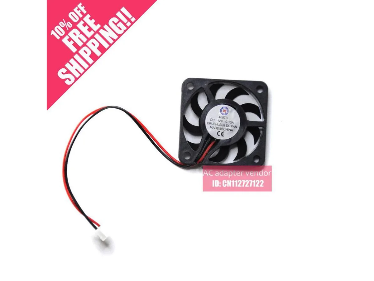 Fans Fans 4007 FD400712LS 12V 0.08A case fan — product photo