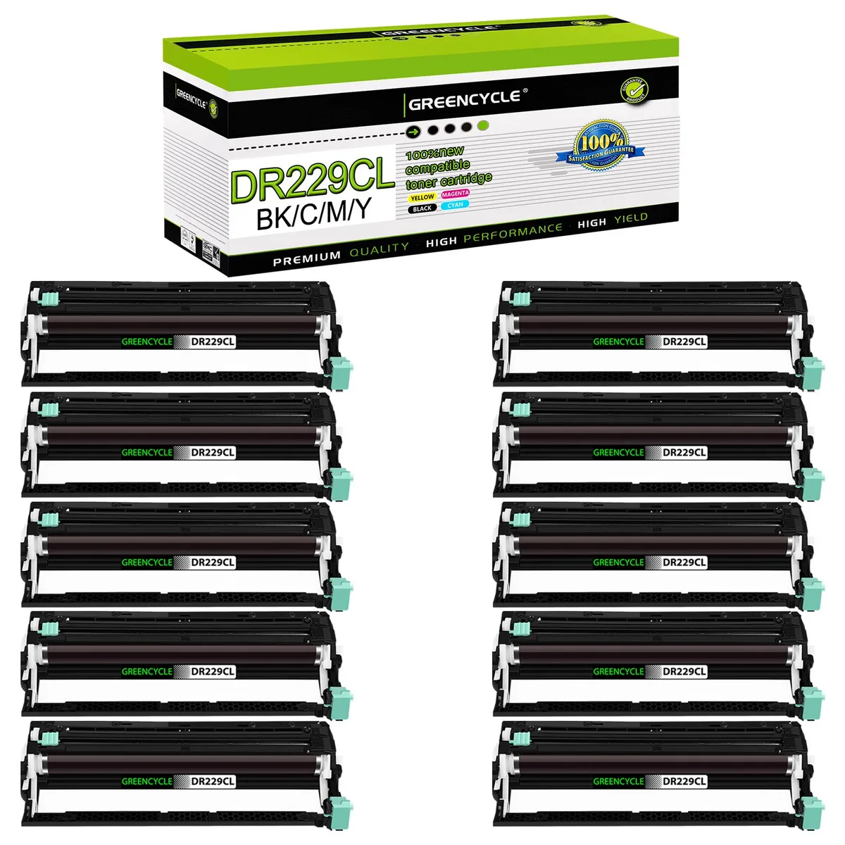 GREENCYCLE GREENCYCLE DR229CL Drum Unit 10 Pack Colour 30000 Pages — product photo