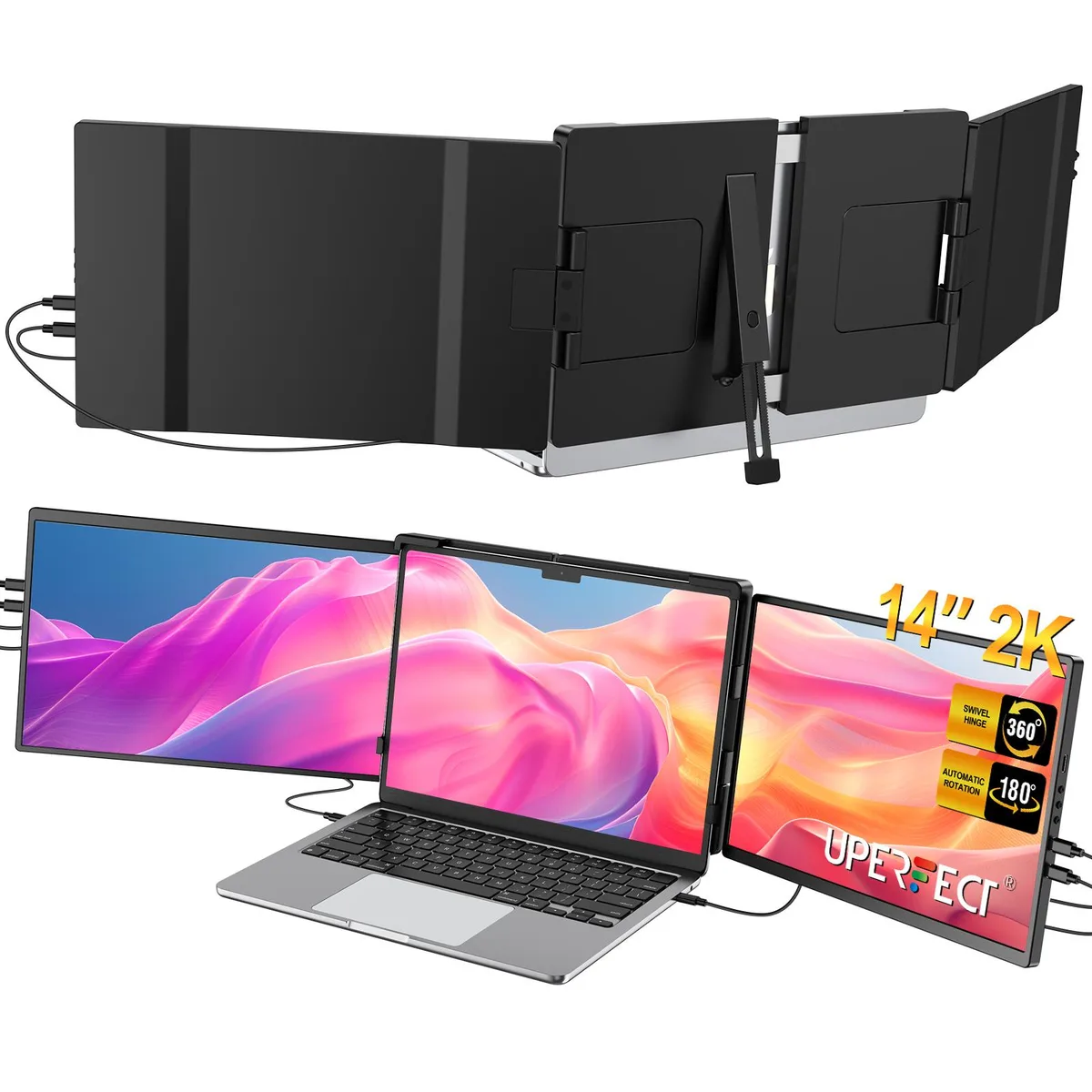 Uperfect Uperfect 2K 14" 360° Swivel Hinge Portable Monitor — product photo