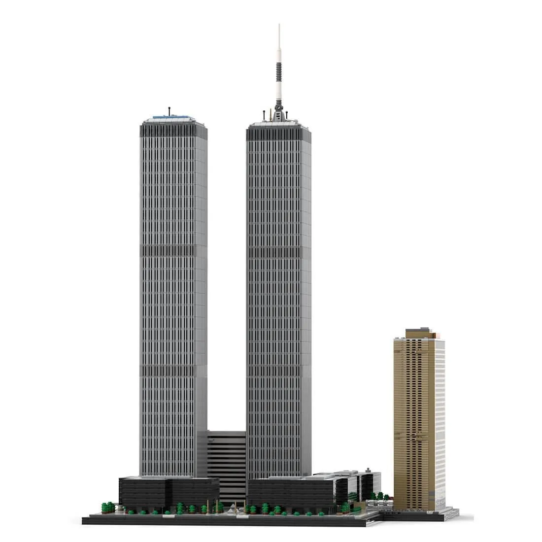ZITIANYOUBUILD ZITIANYOUBUILD MOC-177998 World Trade Center 1:800 7121 Parts — product photo