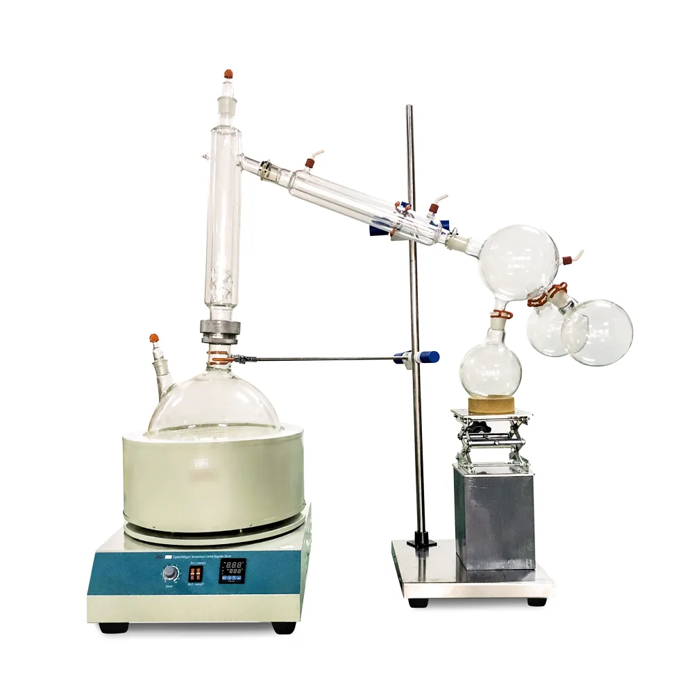 HNZXIB HNZXIB SPD-20L Simple Electric Magnetic 20L Short Path Distillation Kit 110V — product photo
