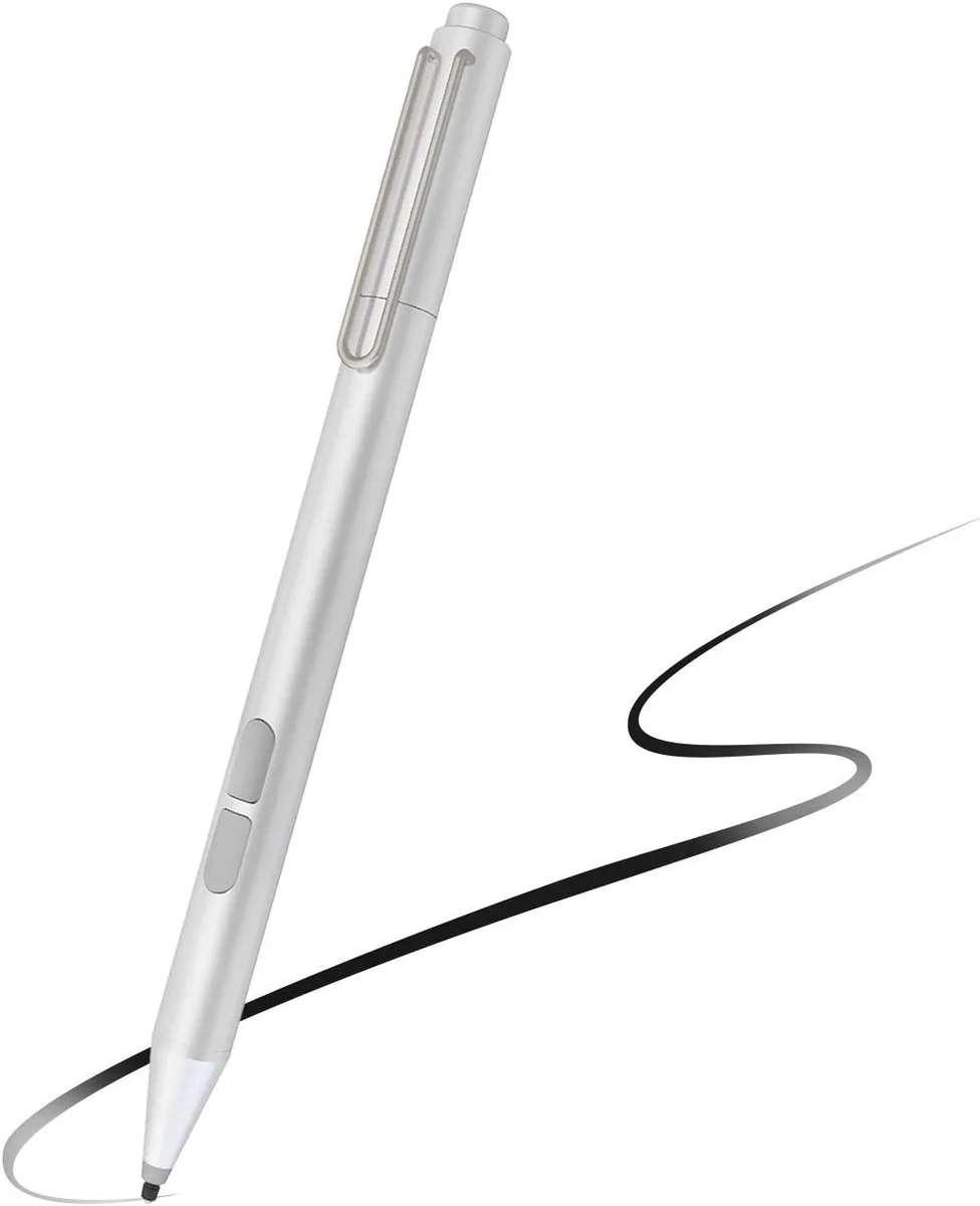 Werleo Werleo Stylus Pen for Microsoft Surface 1024 Pressure Silver — product photo
