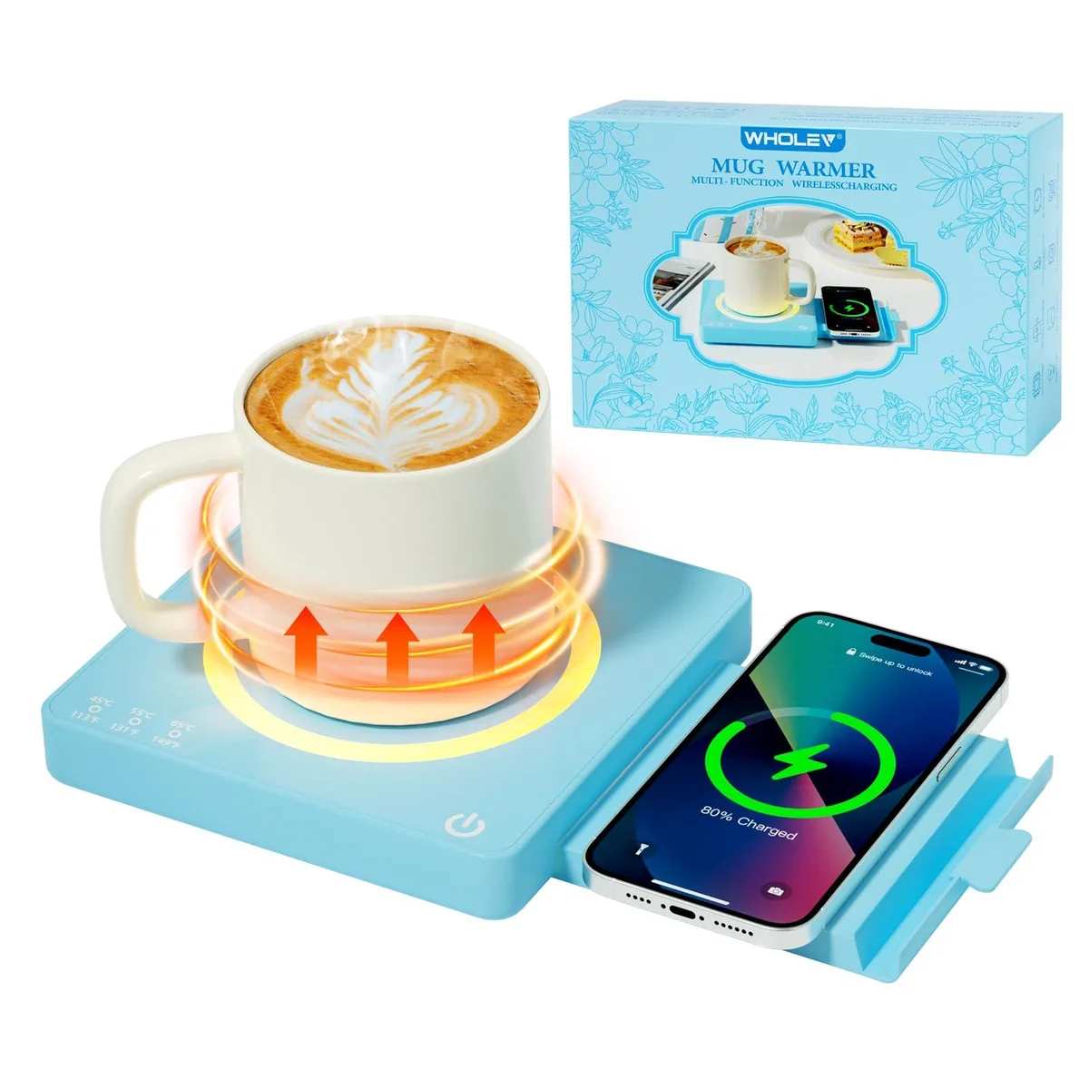  Xpersoul Warmer HT099 15W Wireless Charging White — product photo