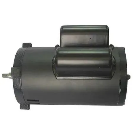 Dayton machinery motor, industrial grey finish, compact form factor, model PPTNXZ71G