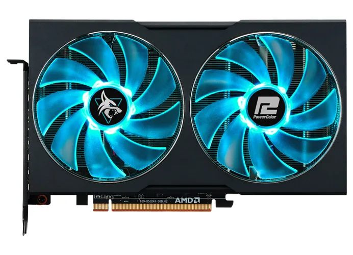 PowerColor PowerColor Hellhound Radeon RX 6600 AXRX 6600 8GBD6-3DHL graphics card — product photo
