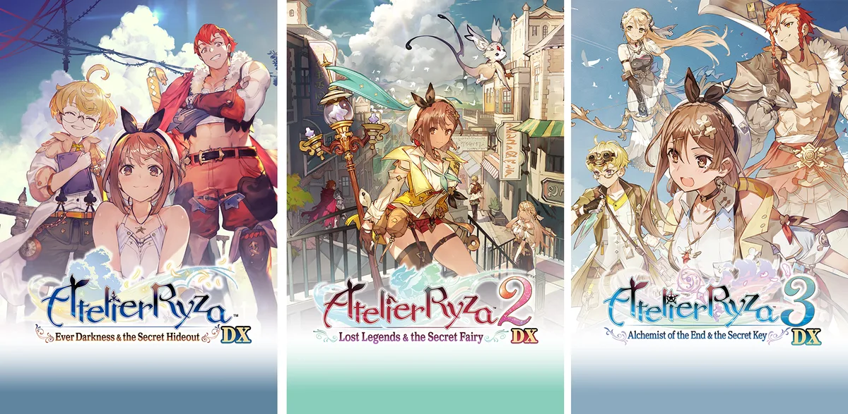 KOEI TECMO AMERICA CORP. KOEI TECMO AMERICA CORP. KT0127 Atelier Ryza Secret Trilogy Deluxe Pack downloadable game — product photo