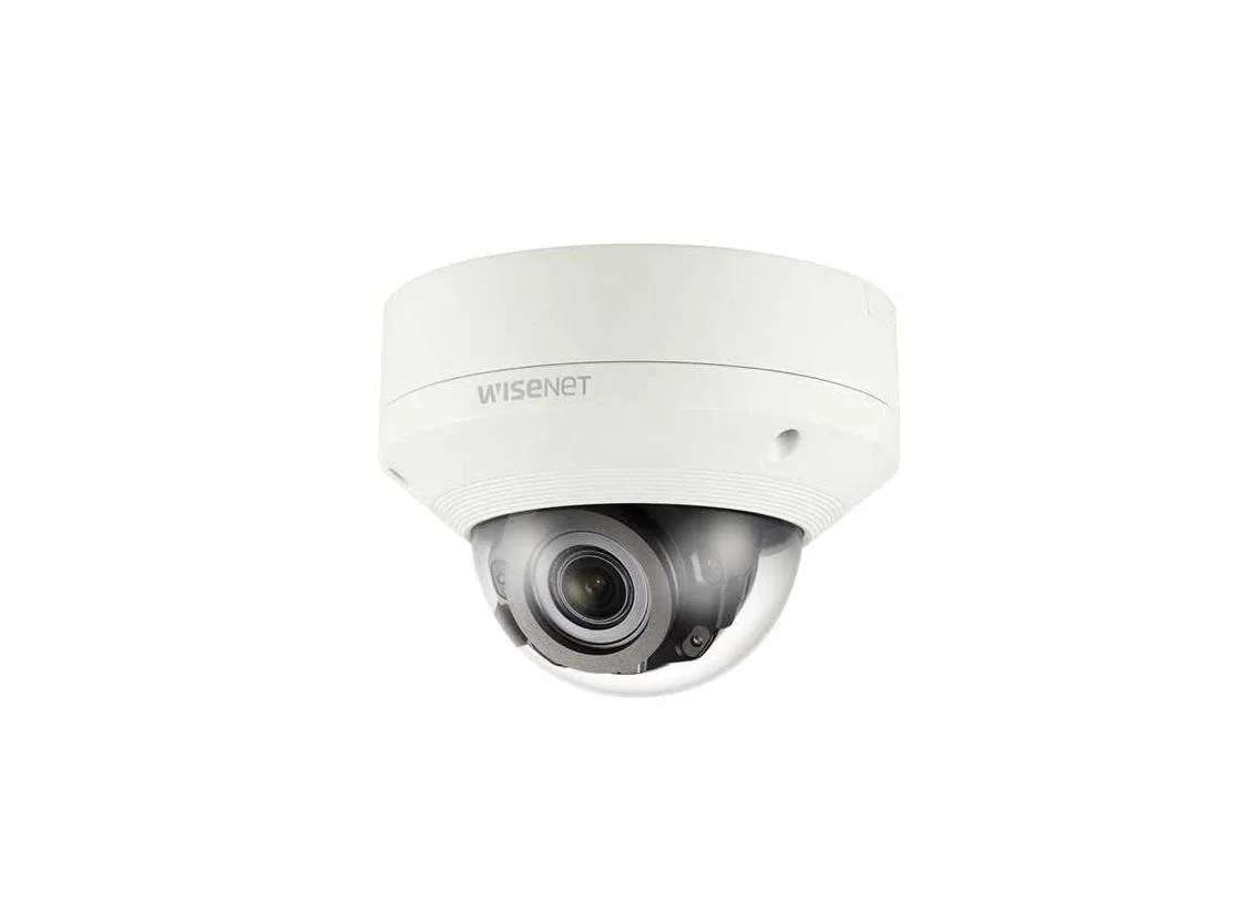 Hanwha Q CELLS Hanwha Q CELLS XNV-8080R 5MP 2.4x Outdoor Dome Surveillance Security System — product photo