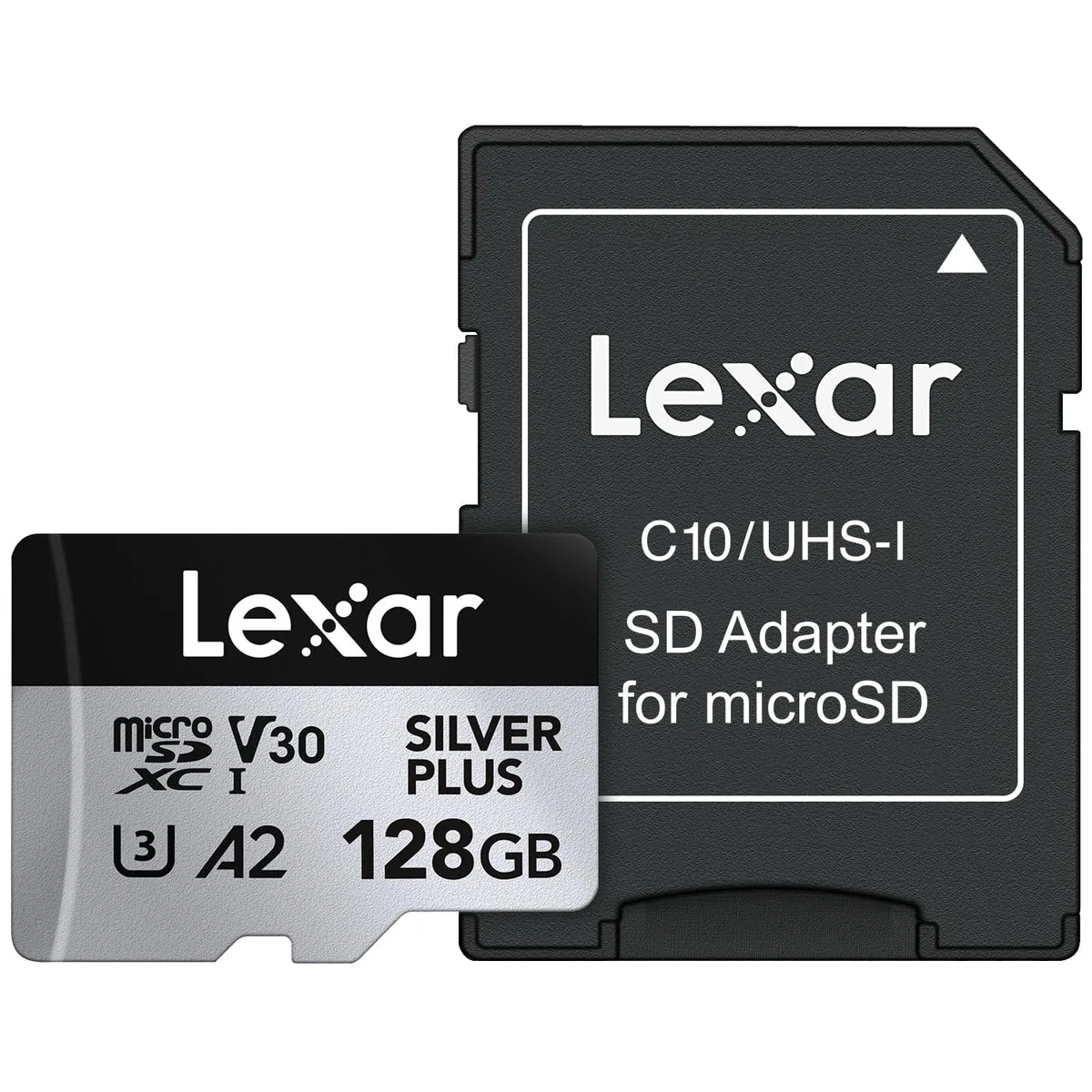 Lexar Lexar LMSSIPL128G-BNANU 128GB microSDXC UHS-I video accessory — product photo