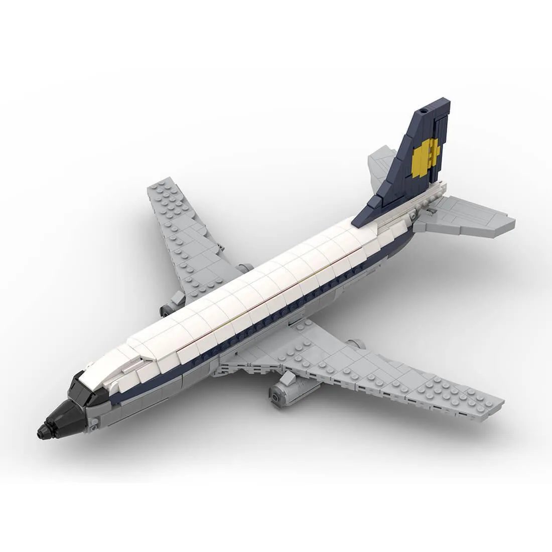 ZITIANYOUBUILD ZITIANYOUBUILD MOC-129205 Aircraft Jetliner 1:80 Scale 874pcs — product photo