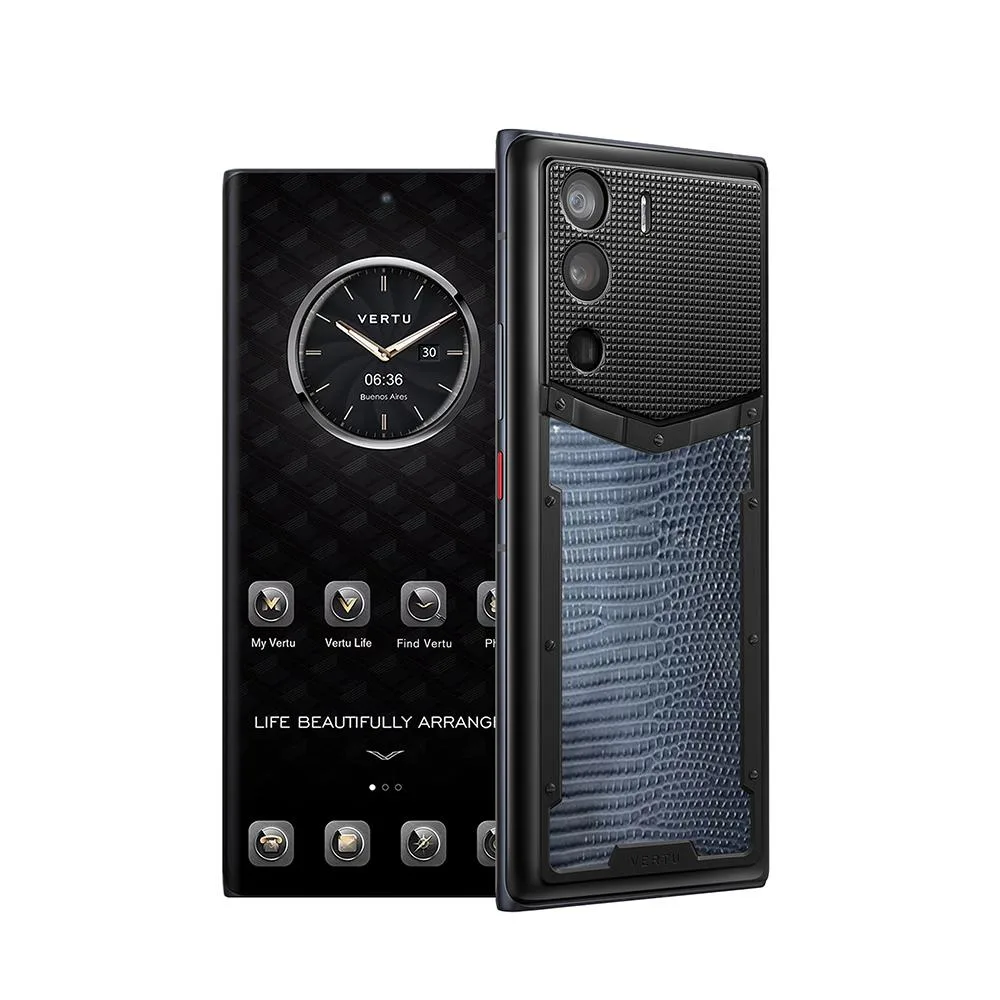 VERTU VERTU METAVERTU Lizard Leather Blue Pro 18G 1TB cell phones - unlocked — product photo