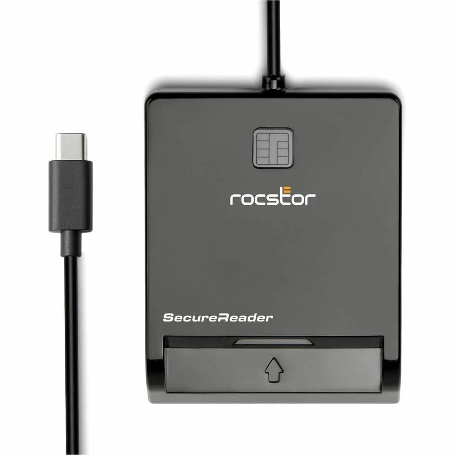 Rocstor SecureReader CR15 USB-C smart card reader