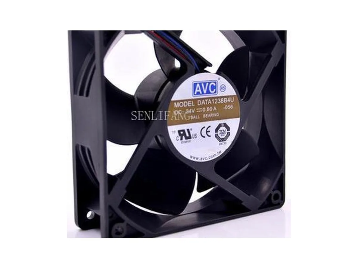 Fans Fans 120mm 24V 12038 Double Ball Fan DATA1238B4U — product photo