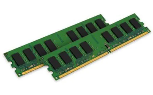 Kingston Technology Corp. Kingston ValueRAM 2GB Kit (2x1GB) 667MHz DDR2 Non-ECC CL5 240-Pin DIMM desktop RAM — product photo
