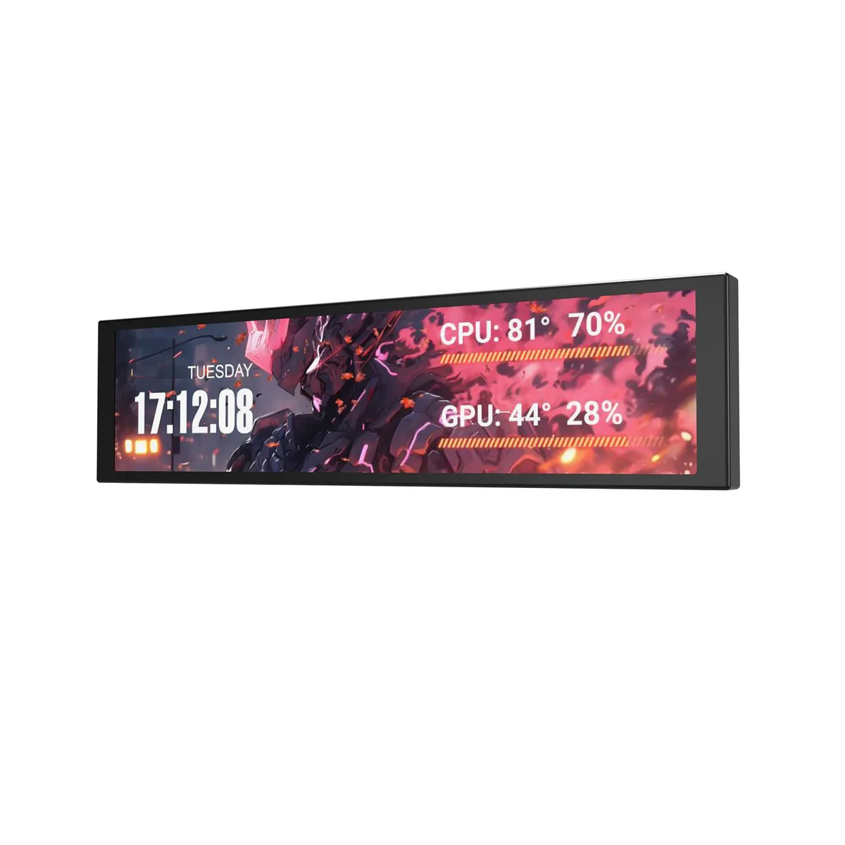 darkFlash darkFlash V92 9.2" IPS Secondary Display 1920×462 USB-C Black — product photo