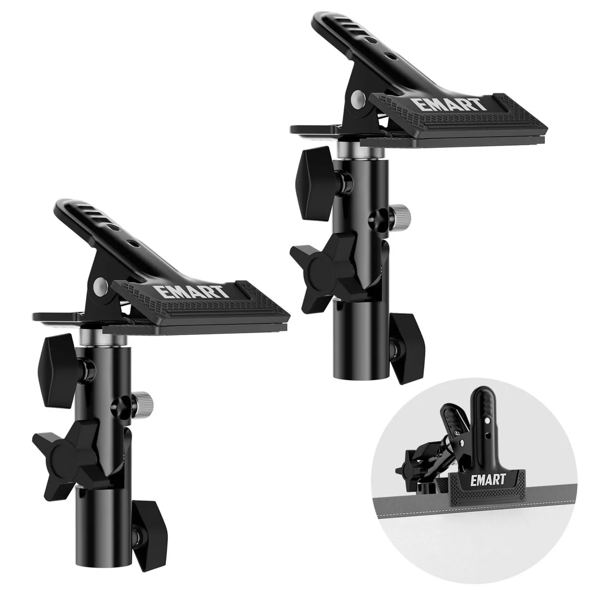  EMART EM-MCH-FT 5/8" Metal Clamp Reflector Holder 2 Pack — product photo