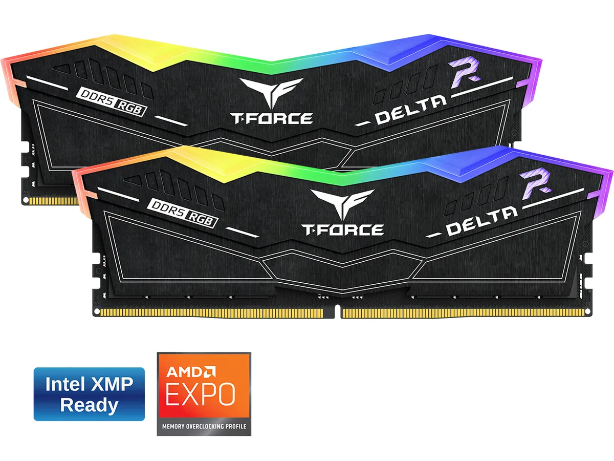 Team Group Team Group 16GB (2x8GB) DDR5 6000 CL38 RGB desktop RAM — product photo