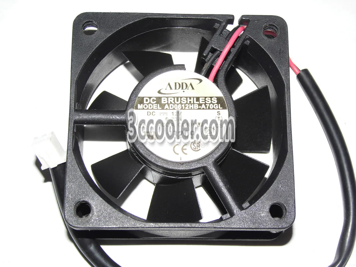 OEM Industries OEM Industries AD0612HB-A70GL 60x25mm 12V 0.23A 2 Pin CPU Cooler — product photo