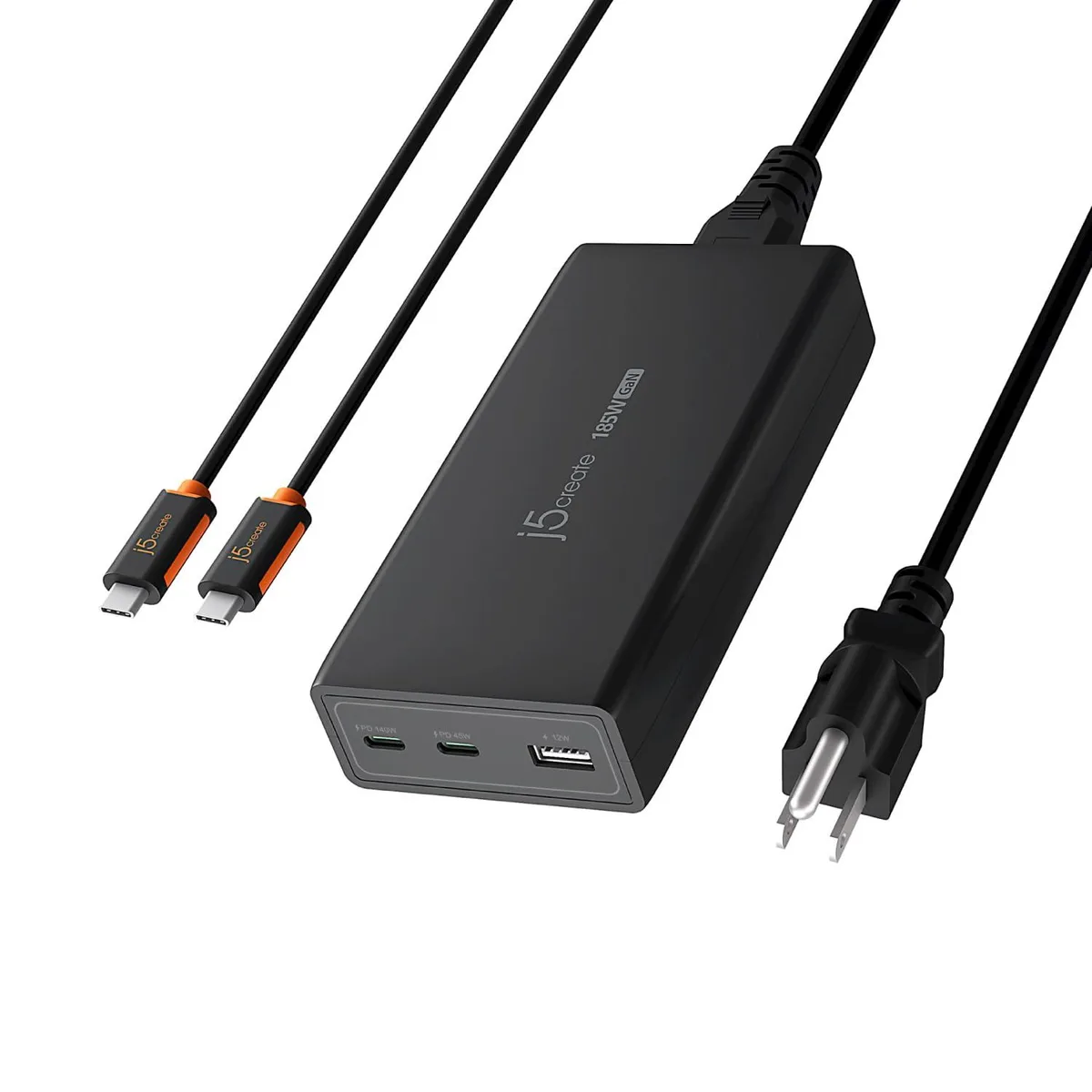 LORDWORLD LORDWORLD JUP37185 185W GaN USB charger 140W 45W 12W PD 3.1 — product photo