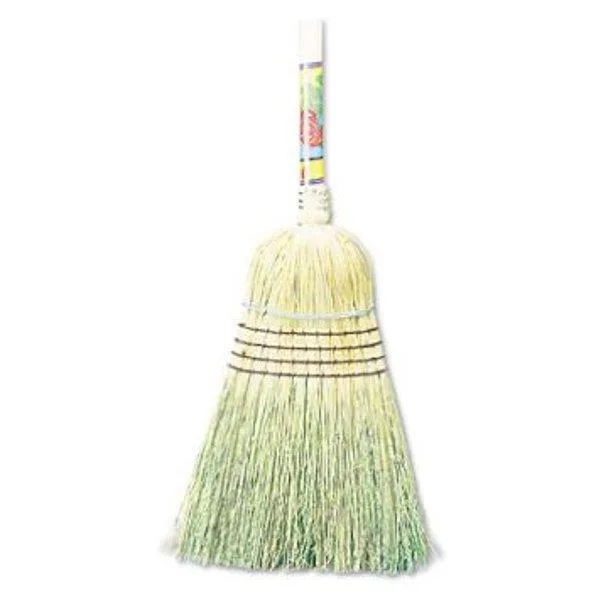 Boardwalk Boardwalk BWK932CCT 42" Corn Fiber Broom Wood Handle 12/Carton — product photo