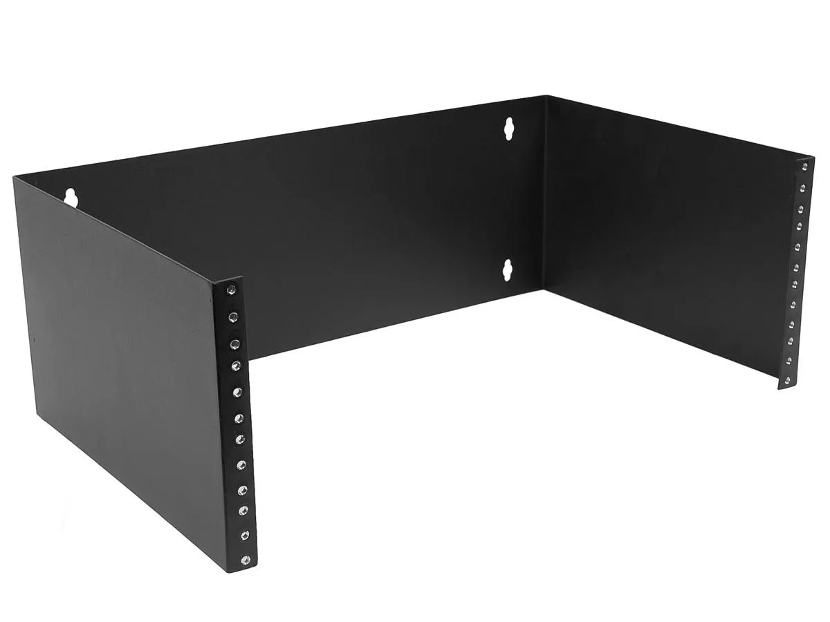 Monoprice Inc. Monoprice Inc. 108627 server rack wall mount bracket 7in x 19in x 12in 4U 40 lbs — product photo