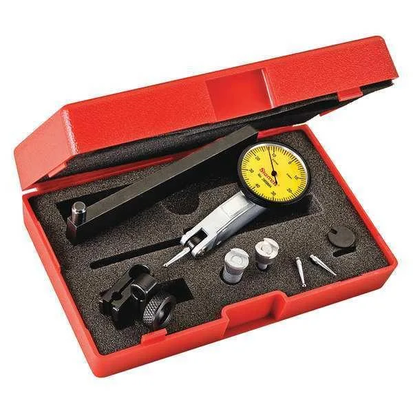Starrett Starrett 3809MAC Horizontal Dial Test Indicator, 1.25 in Yellow Dial — product photo