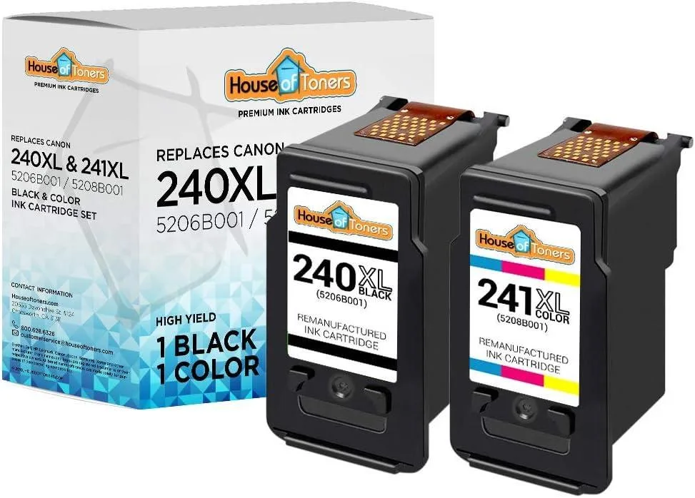 HouseofToners HouseofToners PG-240XL CL-241XL Ink Cartridge 2PK — product photo