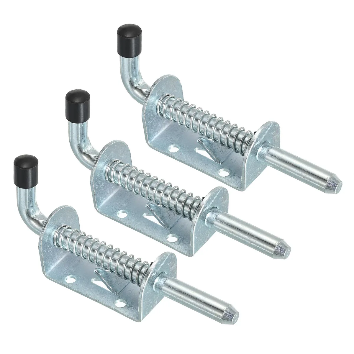 Unique-Bargains Unique-Bargains Spring Loaded Latch Pin 5.71" 3 Pack Iron Door Lock — product photo