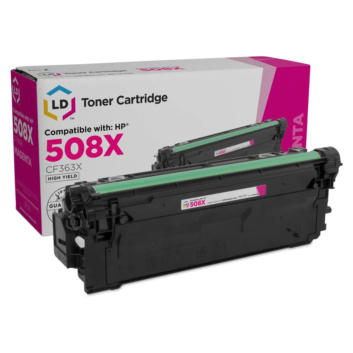 LD Products LD Products CF363X Toner Cartridge High Yield Magenta — product photo