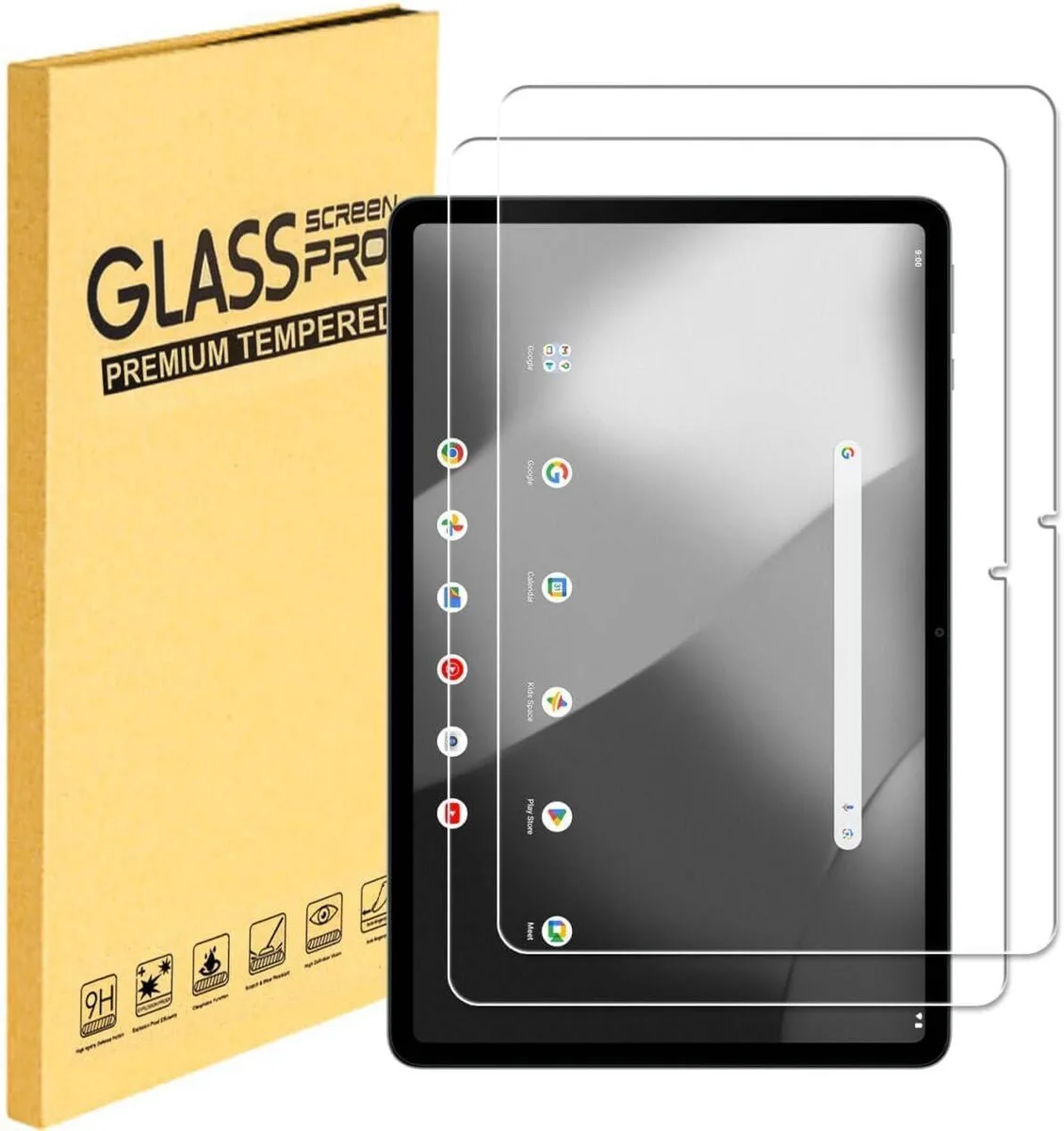 Leelbox Leelbox 100146660 Tempered Glass Screen Protector 2-Pack for Onn 11 inch Tablet Pro 2024 accessory — product photo