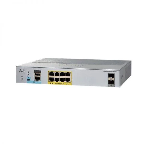 EVESKY EVESKY WS-C2960L-8PS-LL network switch 8 port PoE+ 67W 2 x 1G SFP LAN Lite — product photo