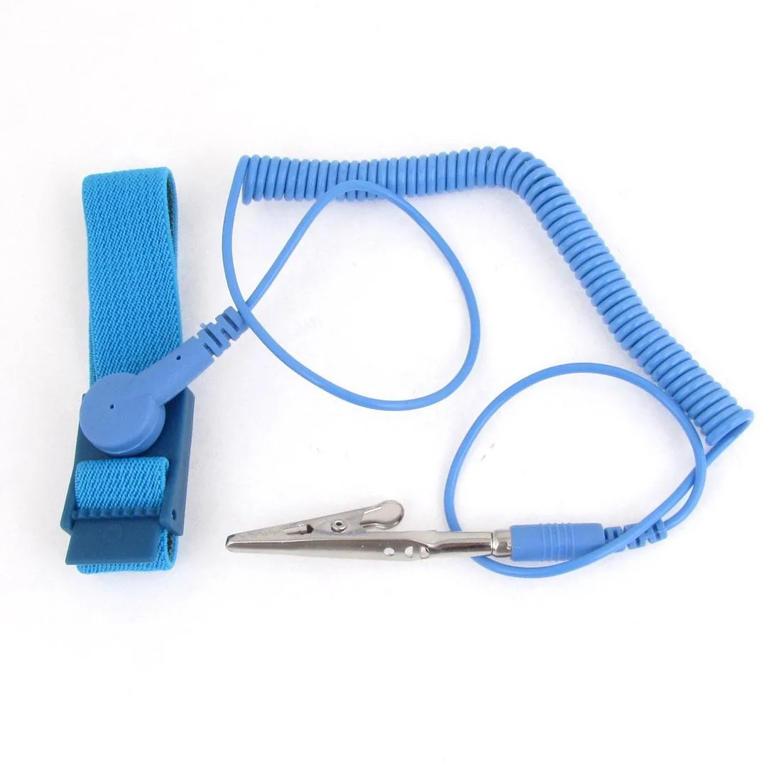 Unique-Bargains Unique-Bargains Blue Anti-static ESD Wrist Band Grounding Bracelet — product photo