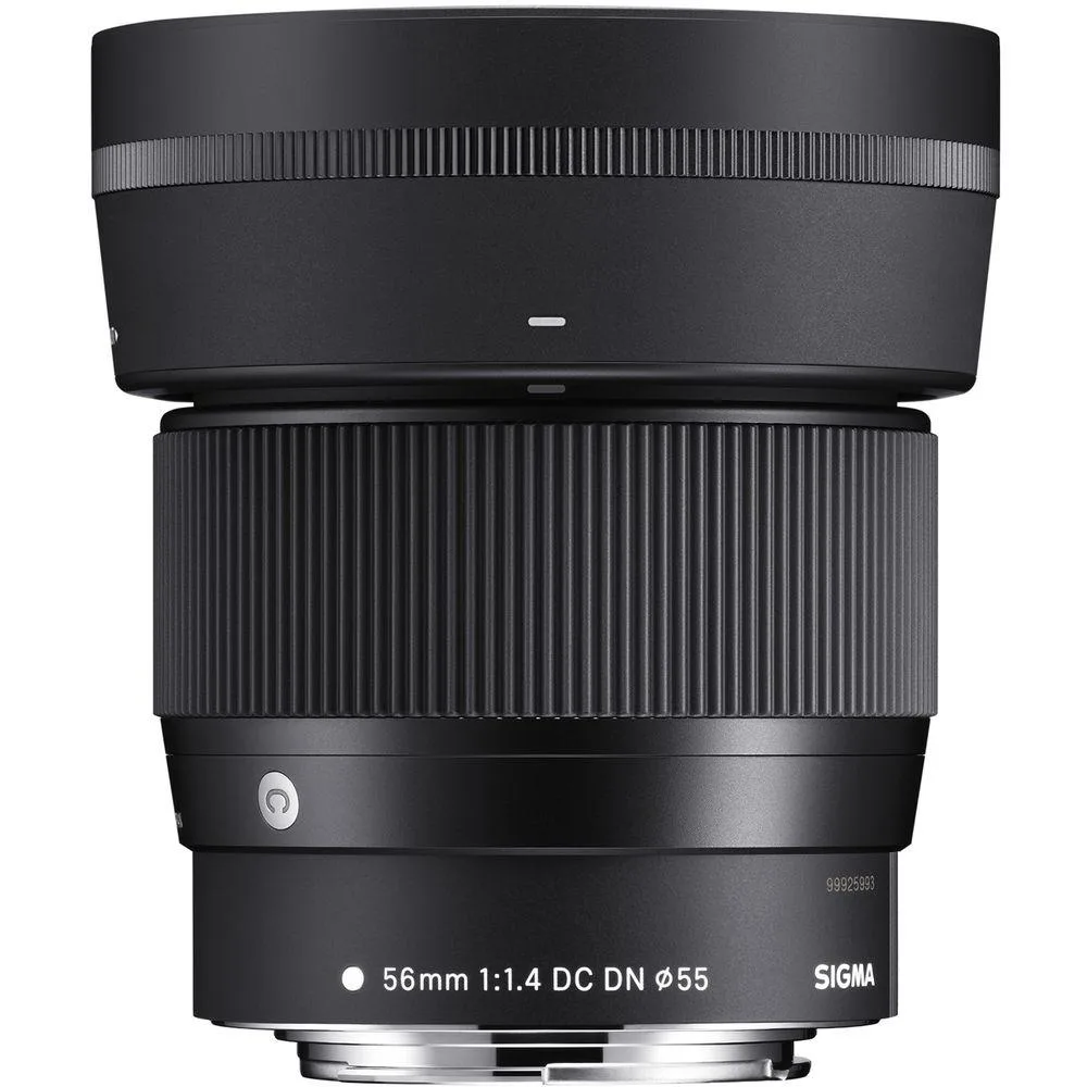 SIGMA SIGMA 56mm F1.4 Contemporary DC DN Fuji X Mount camera lens — product photo