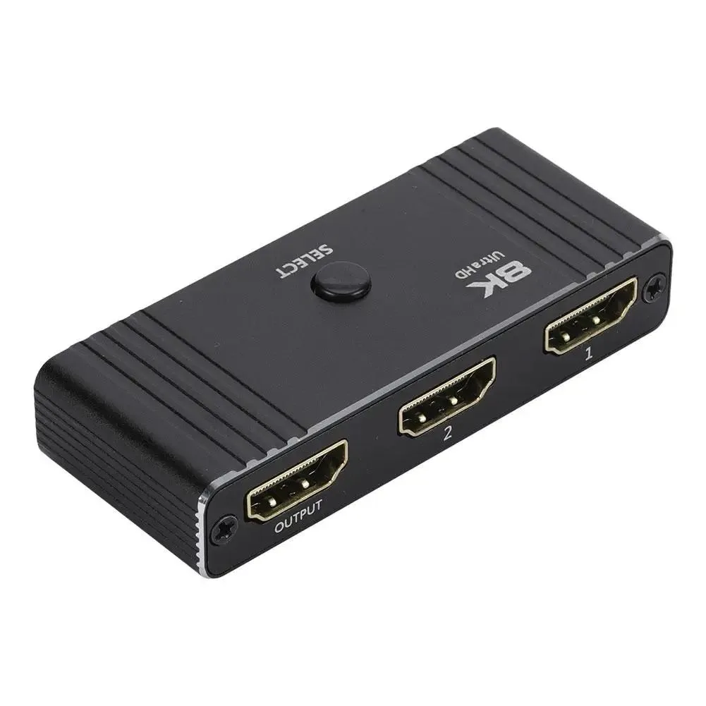 LUOM LUOM OZQ8AB3 8K HDMI 2.1 Switch 2×1 Bi-Directional — product photo