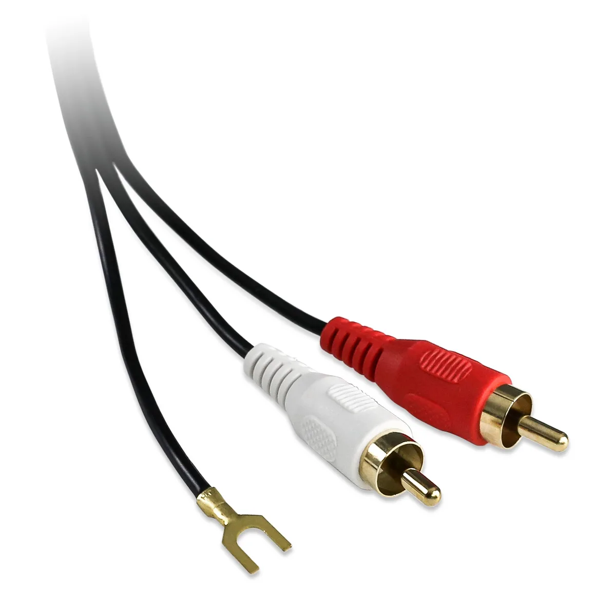 Fluance Fluance PFHTCA Gold-Plated RCA Cable with Ground Wire, 3 ft — product photo