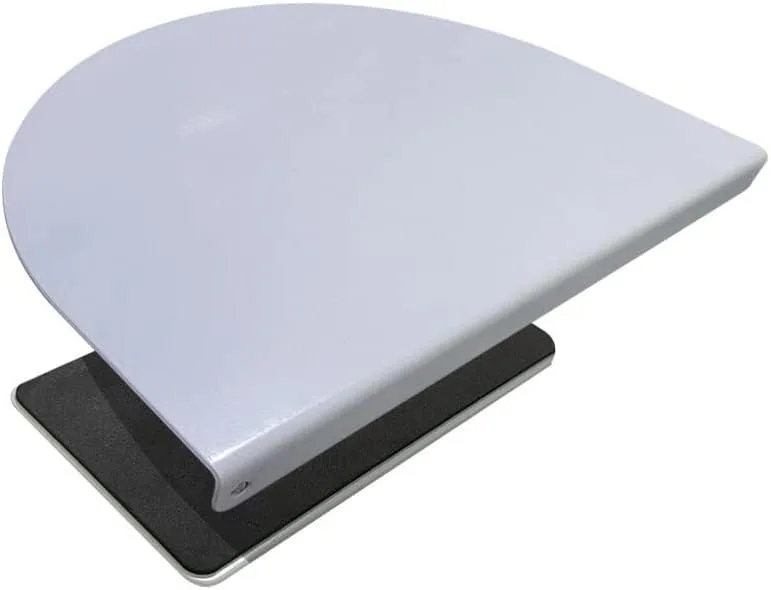 PISKEKAT PISKEKAT Steel Monitor Mount Reinforcement Plate White-1 — product photo