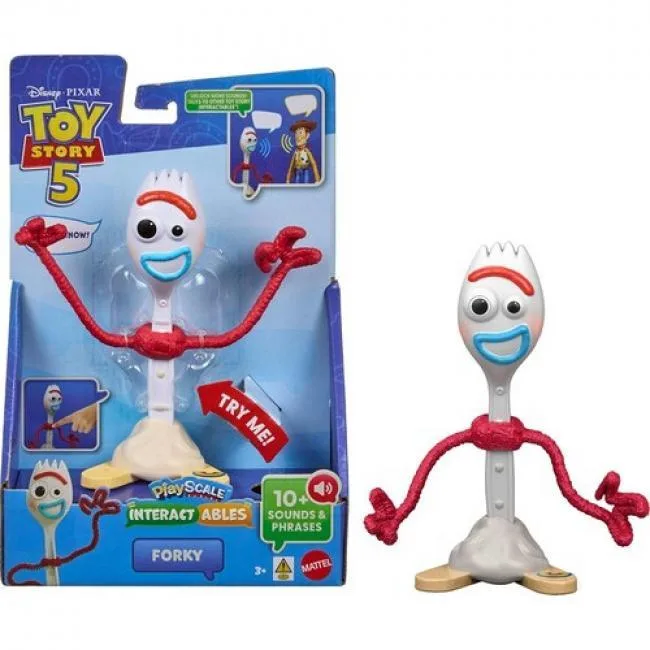 Mattel Mattel JKV29 Toy Story 5 Forky 7.2" Interactables Action Figure — product photo