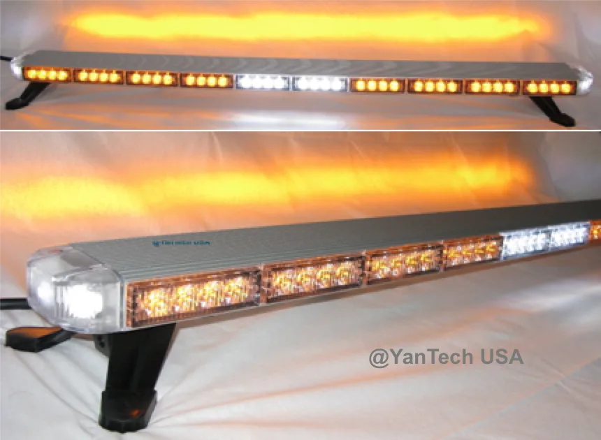 YanTech YanTech 50" Amber LED Light Bar 86 LEDs Brake Tail Signal Controller — product photo