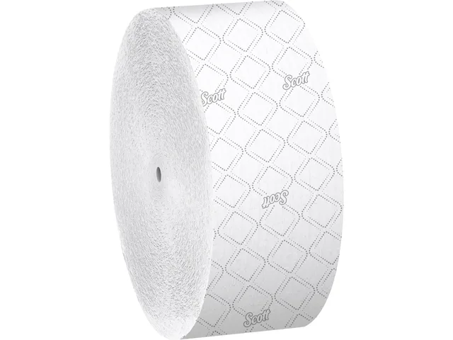 Scott Scott 07006 Essential Jumbo Roll Coreless Toilet Paper 2-Ply White 12 Rolls 1150ft — product photo