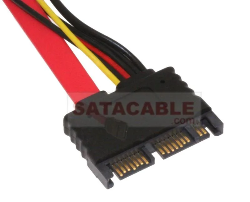 Micro SATA cable with 12 inch length and 1.8 inch connectors