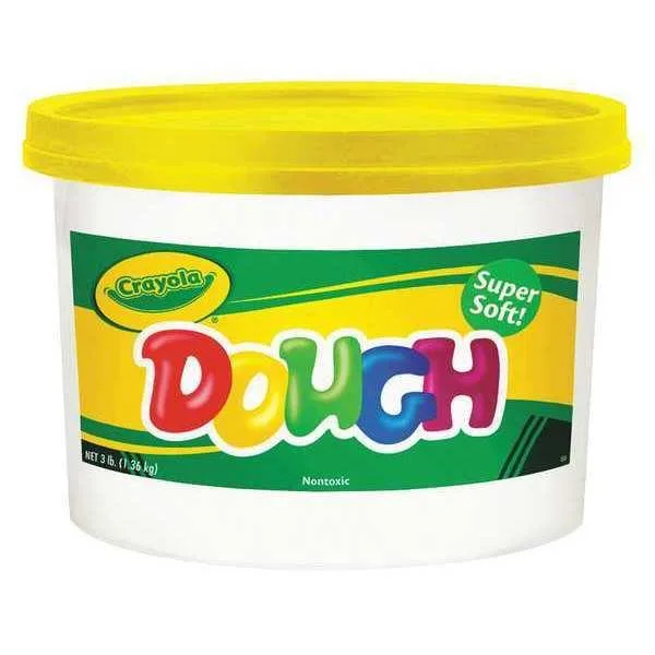 Crayola Crayola 570015034 Modeling Dough Yellow 3 lbs toy storage — product photo
