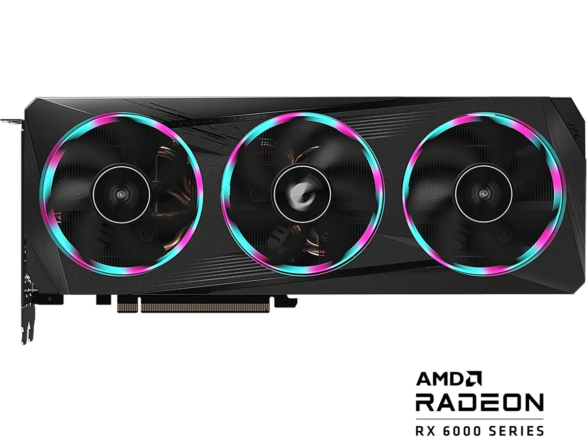 GIGABYTE GIGABYTE GV-R67XTAORUS E-12GD Radeon RX 6700 XT 12GB graphics card — product photo