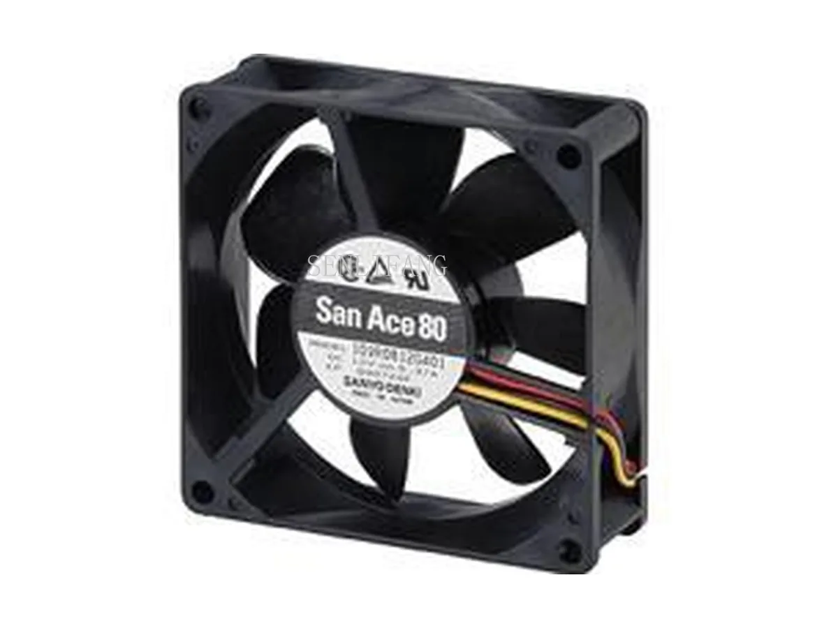 Fans Fans 109R0812H4D01 80x80x25mm 12V .13A dual ball 3-wire case fan — product photo