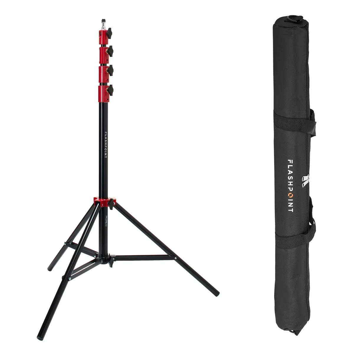 Flashpoint Brand Flashpoint Brand Compact Mirrorless Camera Light Stand Red 9.5 — product photo