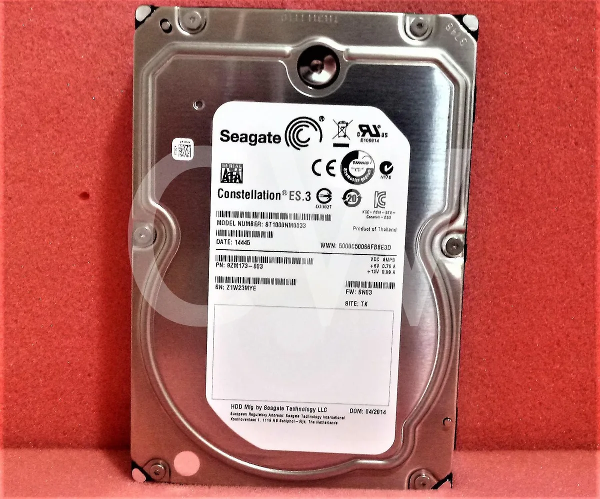 Seagate Seagate Constellation ES.3 ST1000NM0033 1TB 7200RPM 128MB 3.5" SATA internal hard drive — product photo