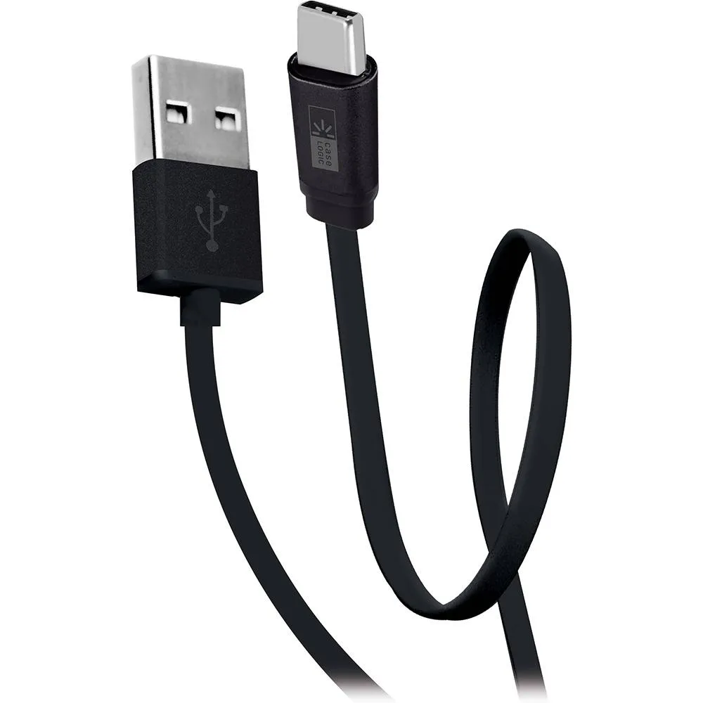 Case Logic Case Logic 3.5 inch Flat USB-C 2.0 Charge Sync Cable — product photo