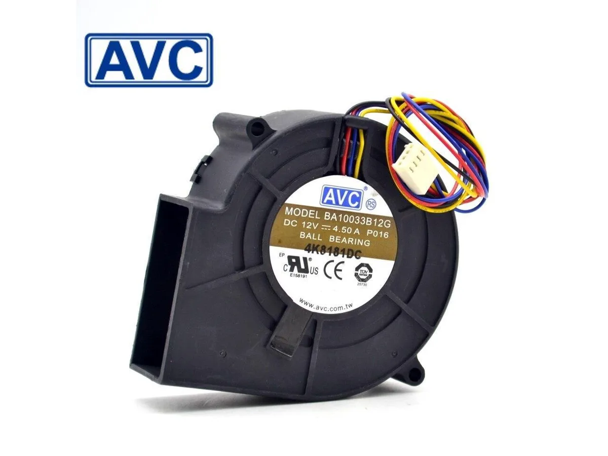 Fans Fans 10pcs BA10033B12G P050 97x97x33mm 12V 4.50A 4-wire PWM case fan — product photo