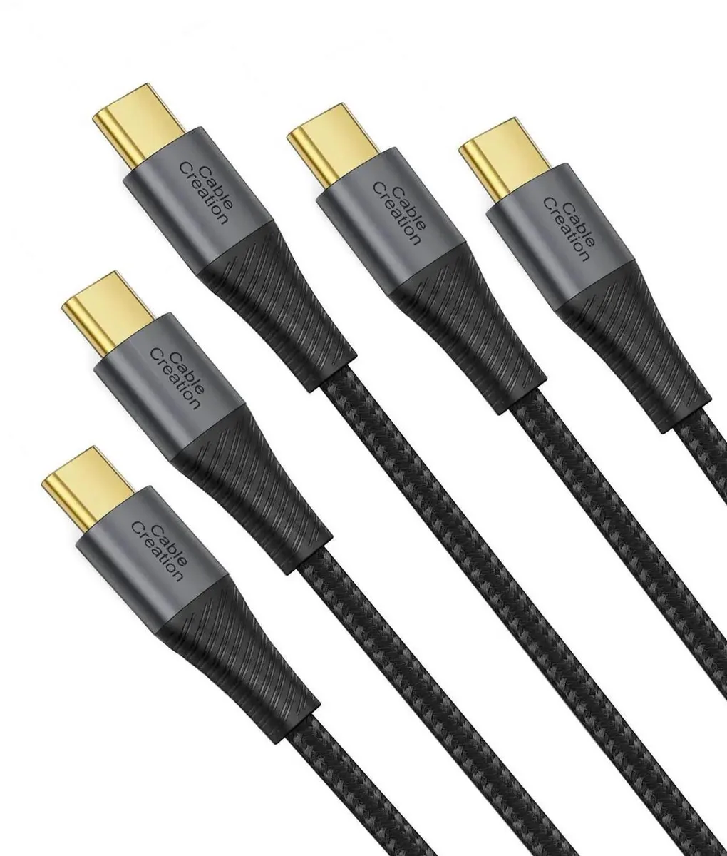 Vszerda Vszerda USB C to USB C Cable 5 Pack 0.8FT Double-Braided — product photo